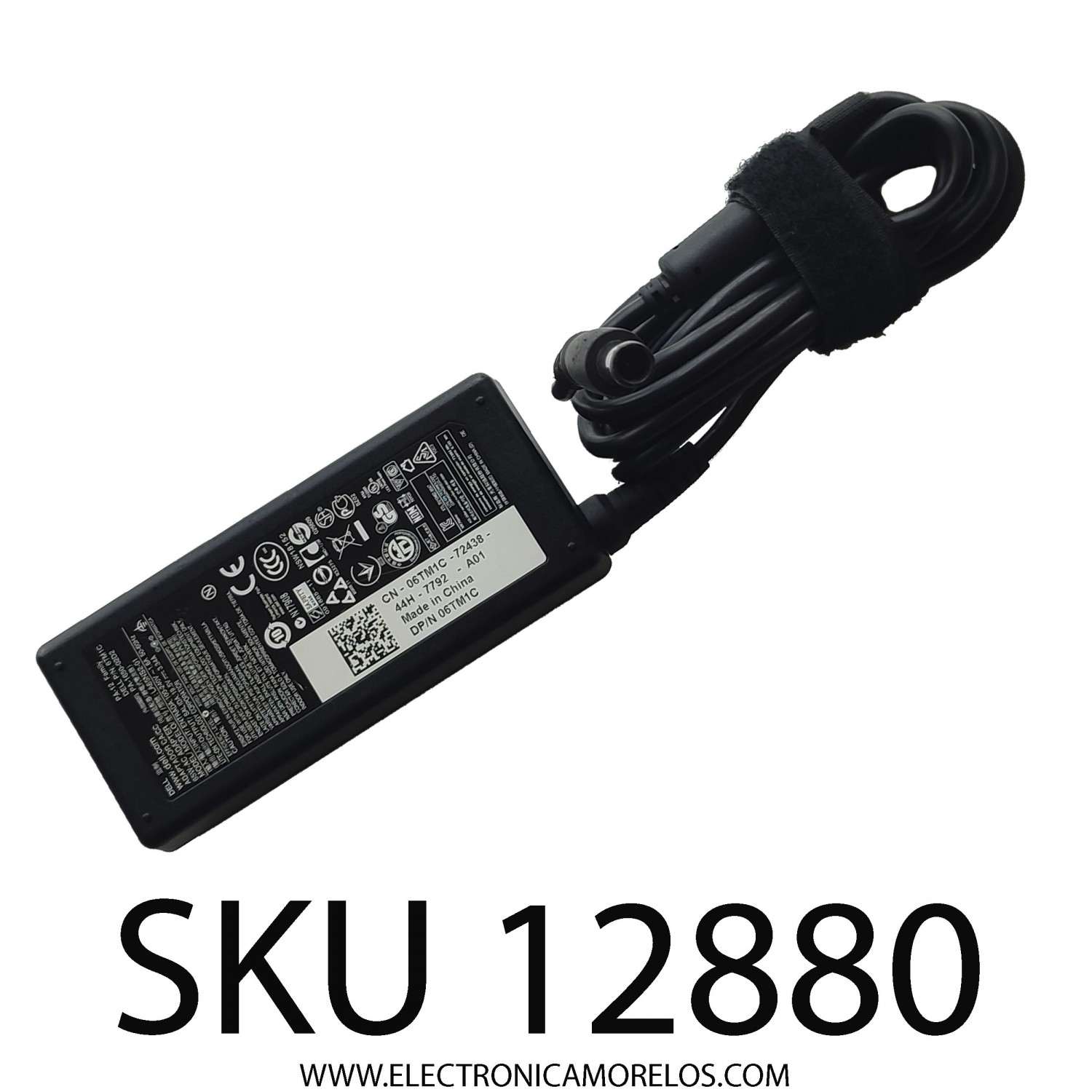 ADAPTADOR AC DELL / NUMERO DE PARTE LA65NS2-01 / PA-1650-02D2 / 6TM1C / 19.5VCD 3.34A / 6TM1C / INPUT: 100-240 VAC - 1.6A 50/60HZ / OUTPUT: 19.5 VDC - 3.34A	